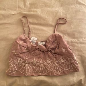 NWT Cropped Tank Top